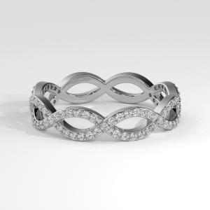 Elegant solitaire engagement ring featuring a round diamond and polished band