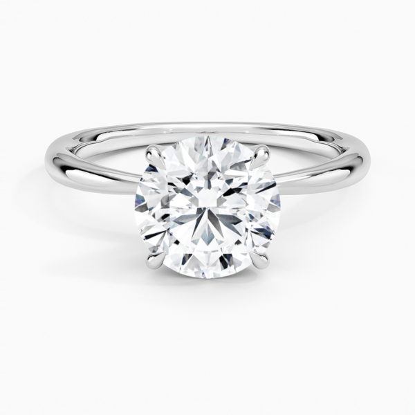 14K Gold Lab-Grown Diamond Engagement Ring (Solitaire Ring)