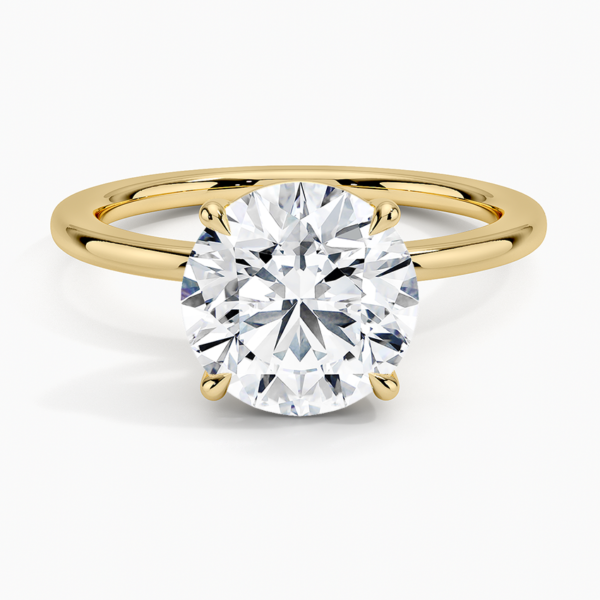 3 CT, 18K Audrey Perfect Fit 1.4mm Solitaire Ring